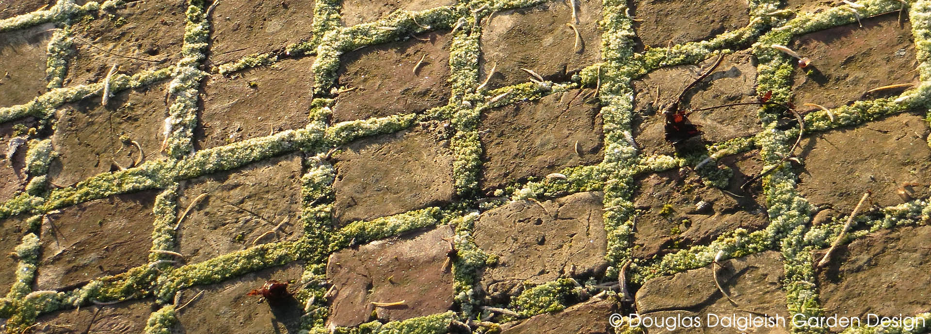 handmade clay pavers in frost