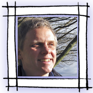 garden in square frame